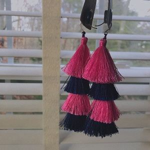 Anthropologie Tassel Earrings
